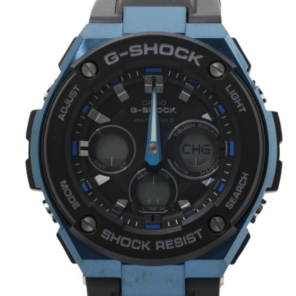 CASIO G-SHOCK G-STEEL Mid Size Series GST-W300G-1A2JF Black Resin/Stainless S...